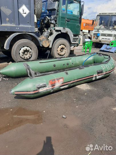 Надувная лодка белуга green 380