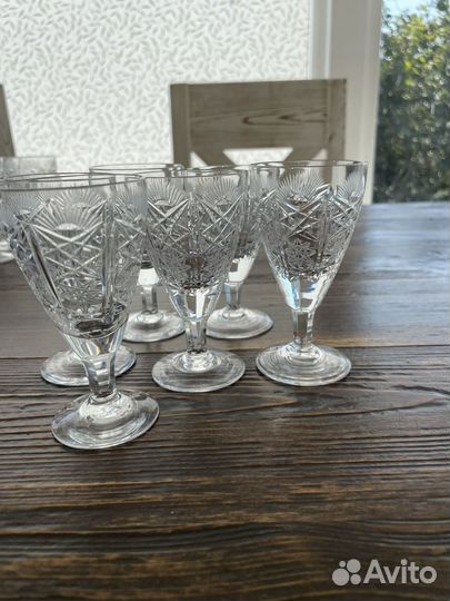 Рюмки и фужер СССР