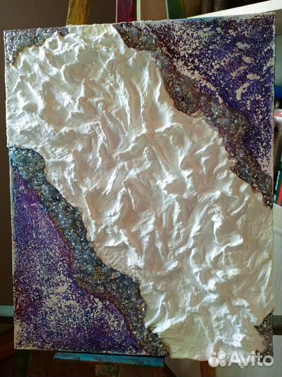 Картина барельеф