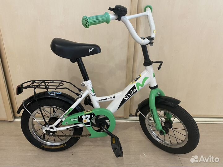 Детский велосипед novatrack 16 strike