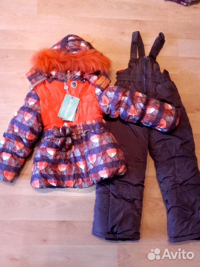 Новый зимний костюм, размер 110