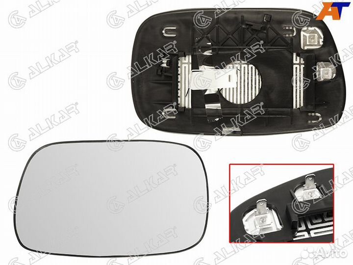 Полотно зеркала toyota avensis 03-06 /corolla 01-0