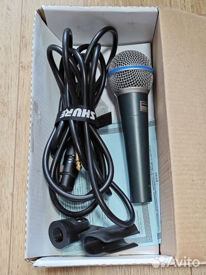 Микрофон shure beta 58a