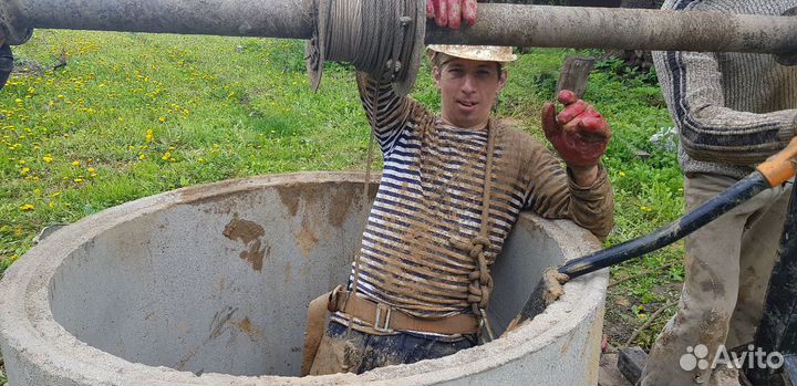 Ручная чистка колодцев