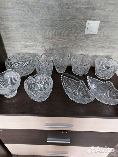 Ваза хрустальная СССР