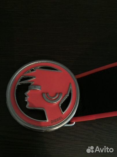 Ремень кожаный diesel р.80 см. на талию и др