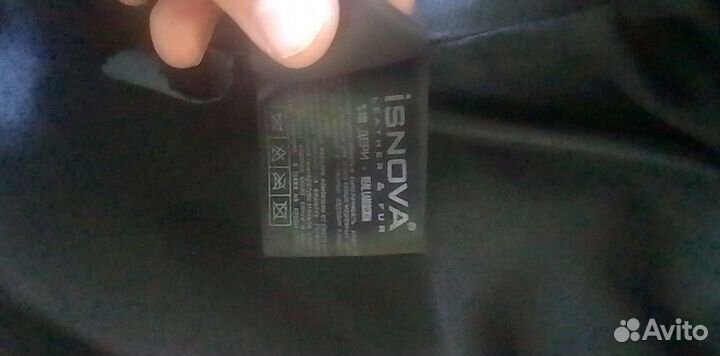 Genuine leather куртка