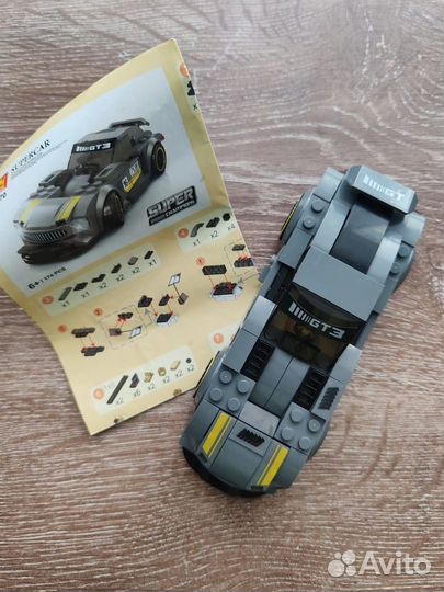 Конструктор гоночный автомобиль