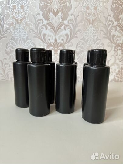 Набор флаконов с крышкой, 8шт, 100мл