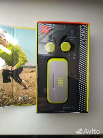 Наушники jbl reflect flow green