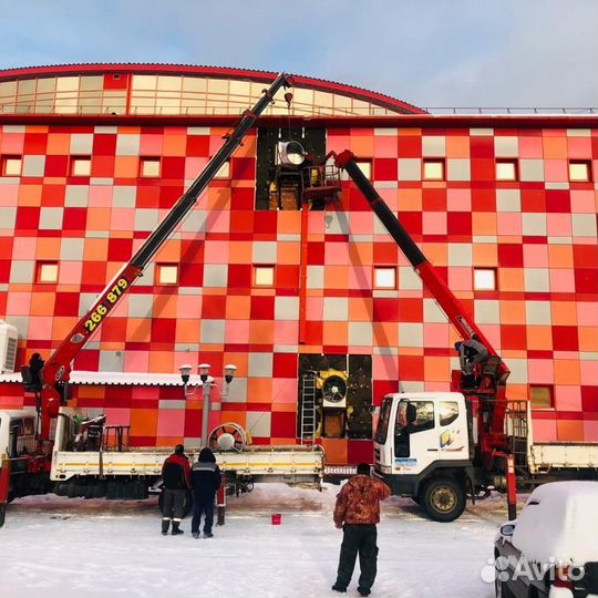 Услуги манипулятора Mitsubishi Fuso с кму Soosan
