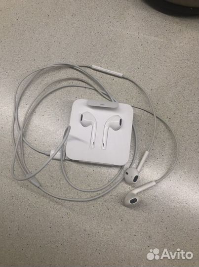 Наушники apple earpods lightning оригинал