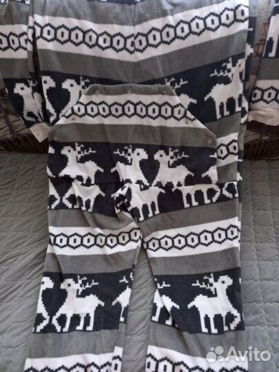 Комбинезон для лежачих больных флисовый р. 48-50