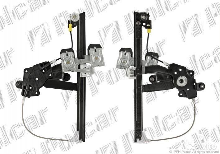 Стеклоподъёмник задний левый Skoda Octavia