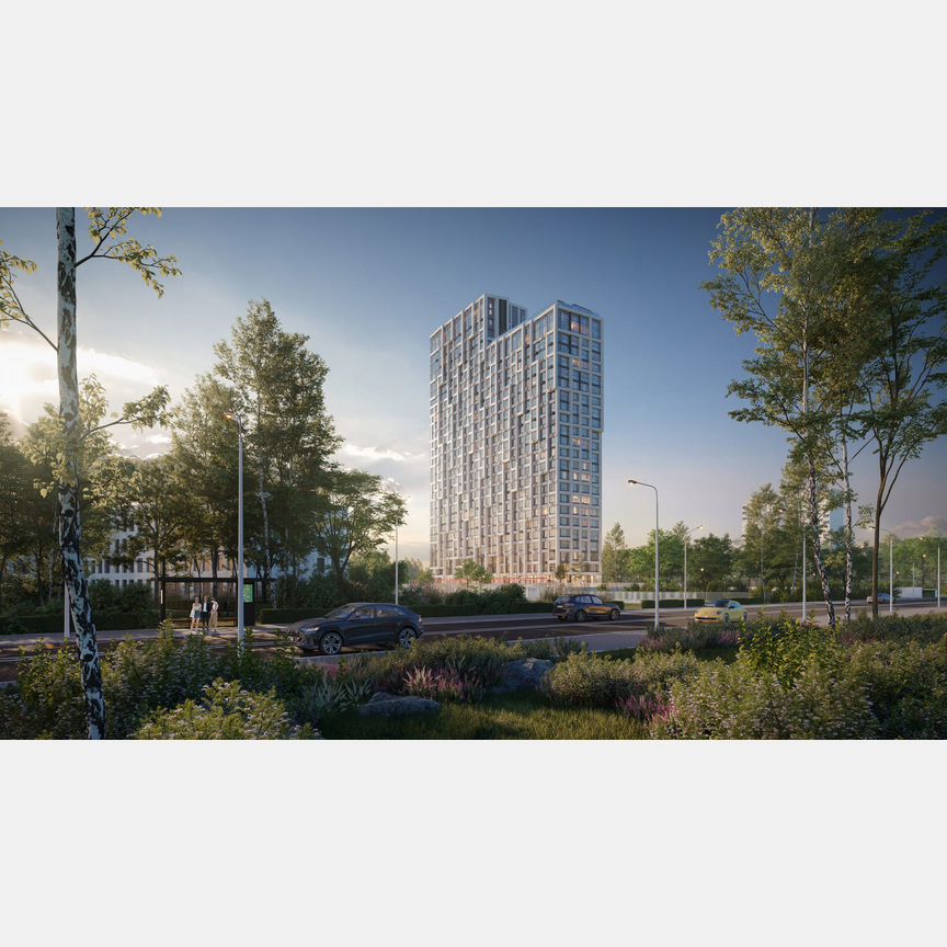 1-к. квартира, 46,4 м², 21/28 эт.