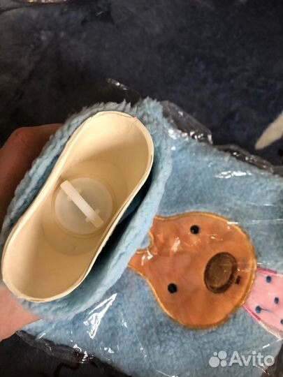 Грелка в плюшевом чехле