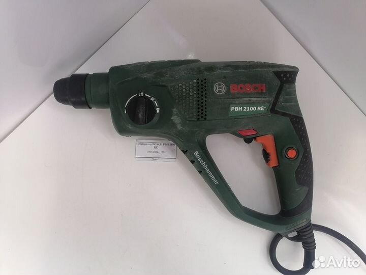 Перфоратор bosch PBH 2100 RE