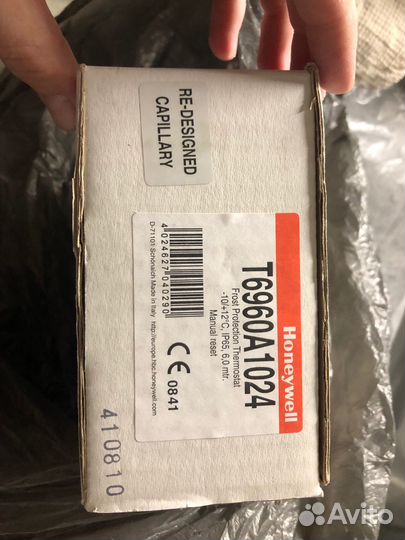 Термостат Honeywell Т6960А1024