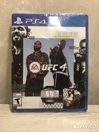 Игры PS4: UFC 4 (новая)