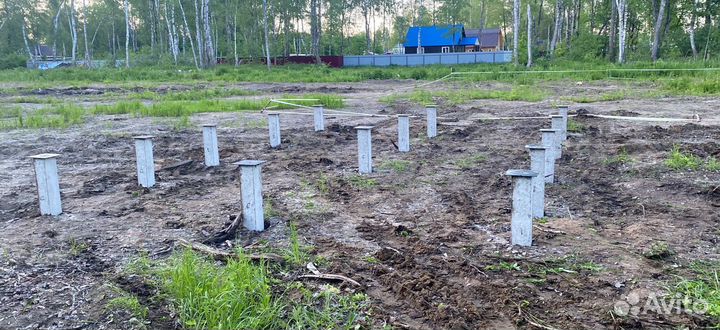 Сваи железобетонные под ключ монтаж