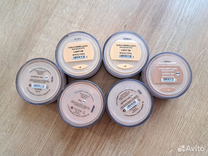 Минеральные пудры bareMinerals США