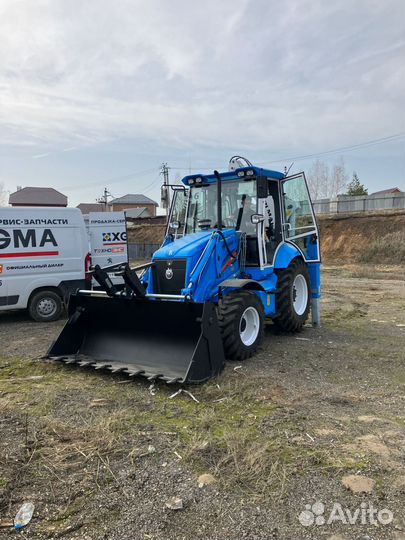 Аренда экскаватора погрузчика PI makina