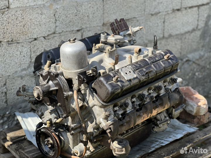 Двигатель газ 53