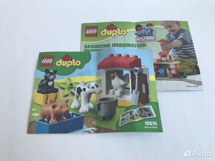 Lego Duplo 10870 Ферма: домашние животные