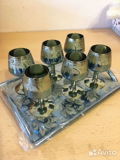 Набор рюмок 6 шт Цирконий