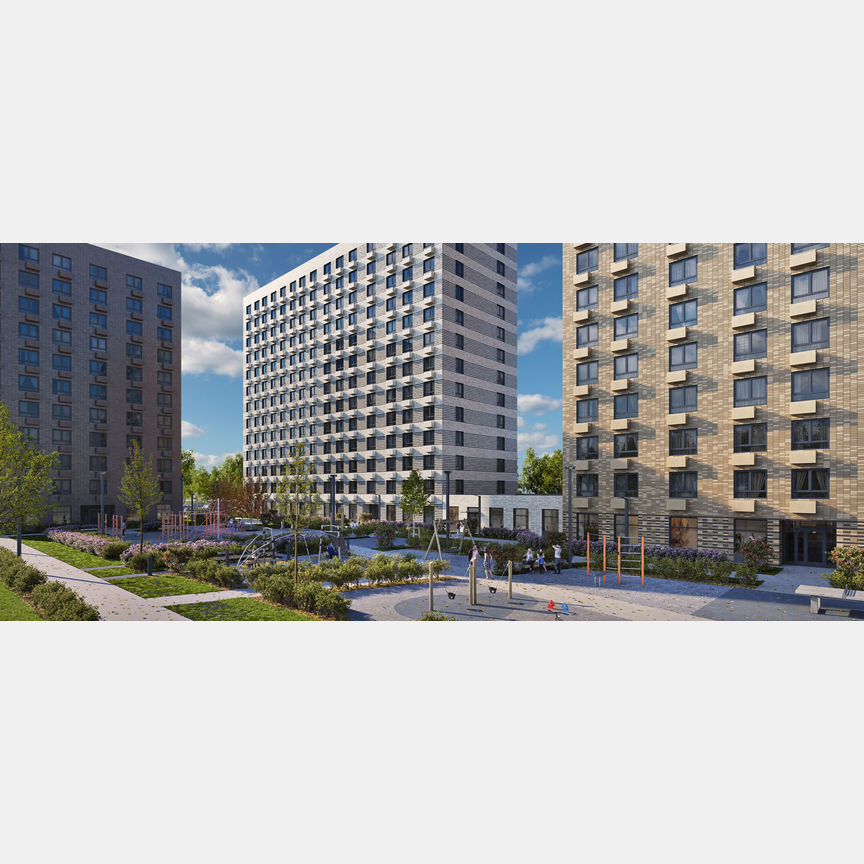 2-к. квартира, 52,4 м², 5/12 эт.