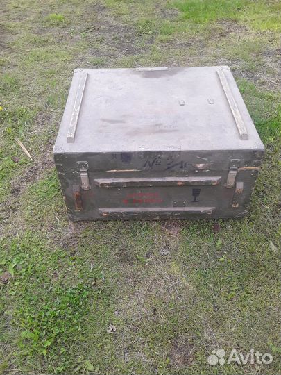 Ящик деревянный военный