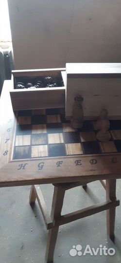 Шахматы ручной работы новые