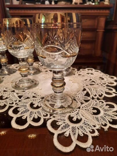 Фужеры хрустальные СССР