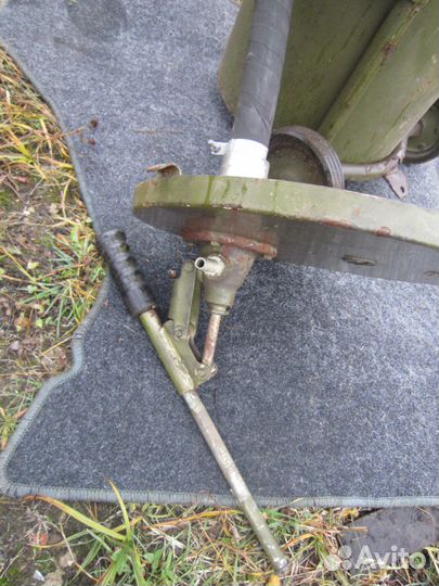 Тележка с баком военная