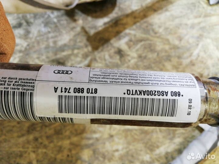 Подушка безопасности боковая (шторка) левая Audi