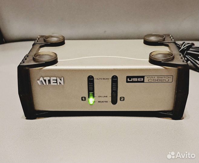 IP-телефон Calisto 240 и KVM-переключатель Aten