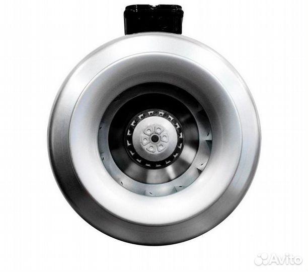 Вентилятор вкк 100м оцинкованный круглый канальный