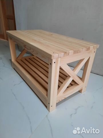 Тумба для обуви с сиденьем