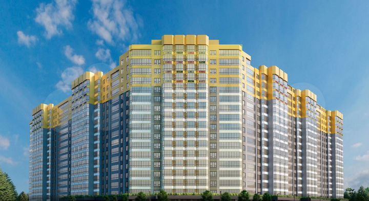 1-к. квартира, 41,2 м², 16/17 эт.