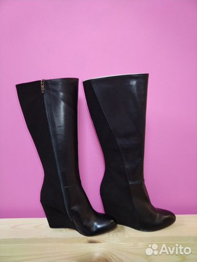 Сапоги новые люкс из натуральной кожи Albano