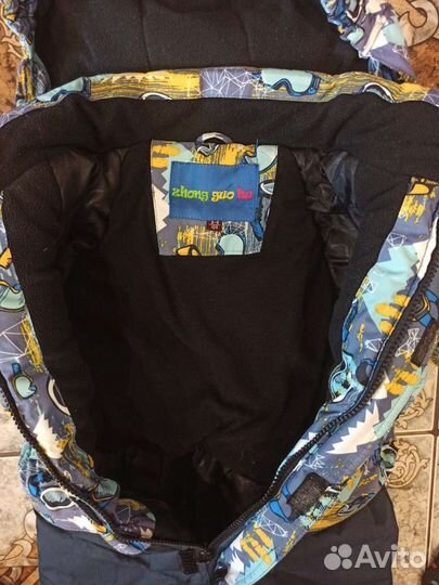 Зимний комбинезон для мальчика 104