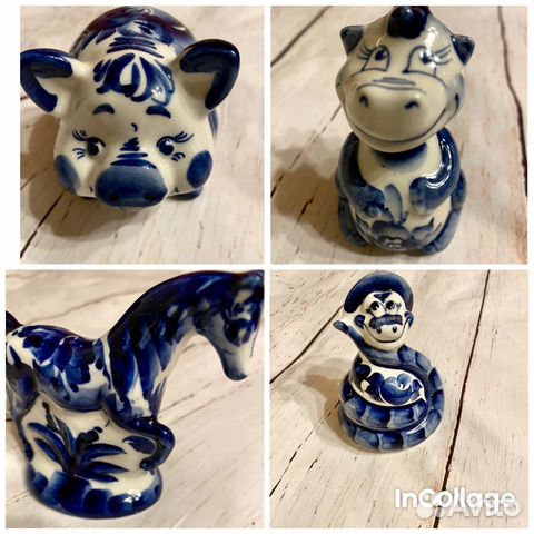 Фигурка гжель