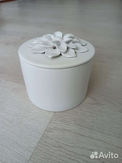 Шкатулка керамическая