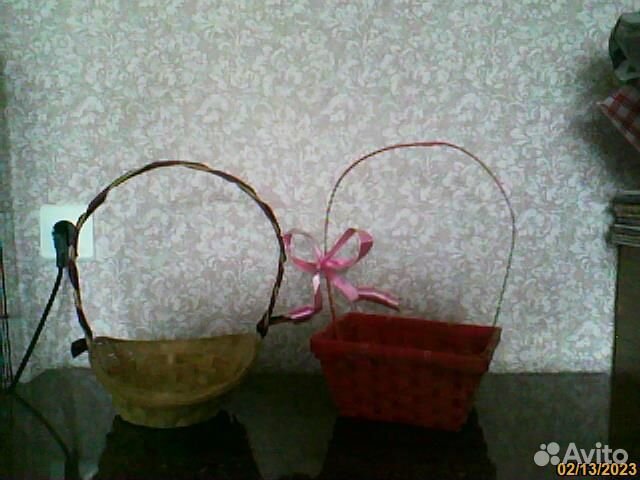 Корзинка плетенная