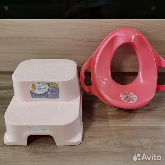 Лесенка и накладка на унитаз