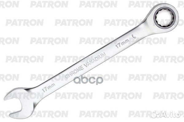 Ключ комбинированный трещоточный, 17 мм P-75717