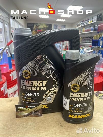 Mannol Energy Formula FR 5W30