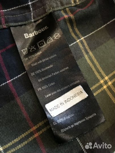 Рубашка мужская Barbour, eur M