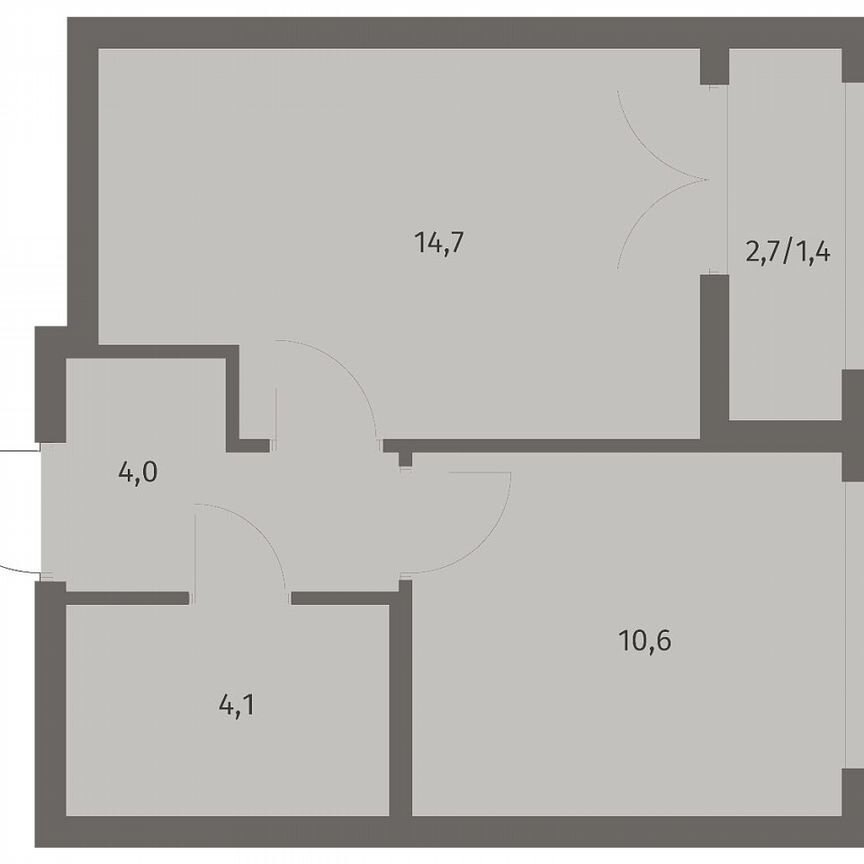 1-к. квартира, 34,7 м², 9/11 эт.