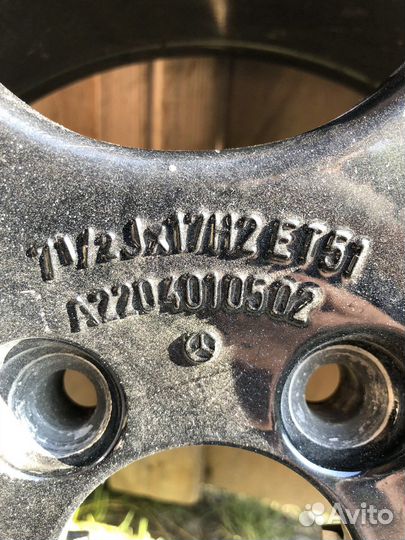 Запаска mercedes